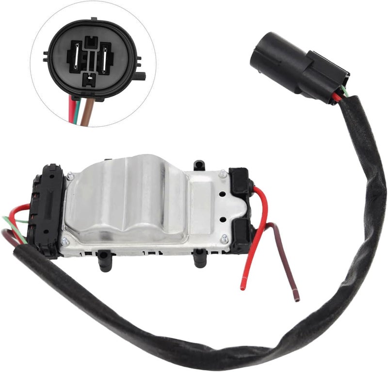 PLDDE 1137328365 Engine Radiator Cooling Fan Control Relay Module Unit Compatible with 2004-2011 Mazda 3 2005-2012 Ford Focus 2004-2012 Volvo C30 C70 S40 V50 - Image 2